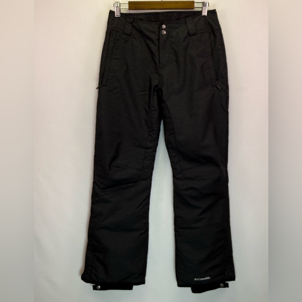 Columbia‎ Omni-Tech Black Gray Insulated Snow Pants Women's Size Small